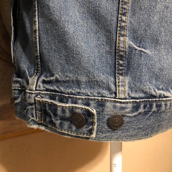 Sz S Levi's Vintage Denim Original Trucker Jean Jacket - Picture 10 of 11